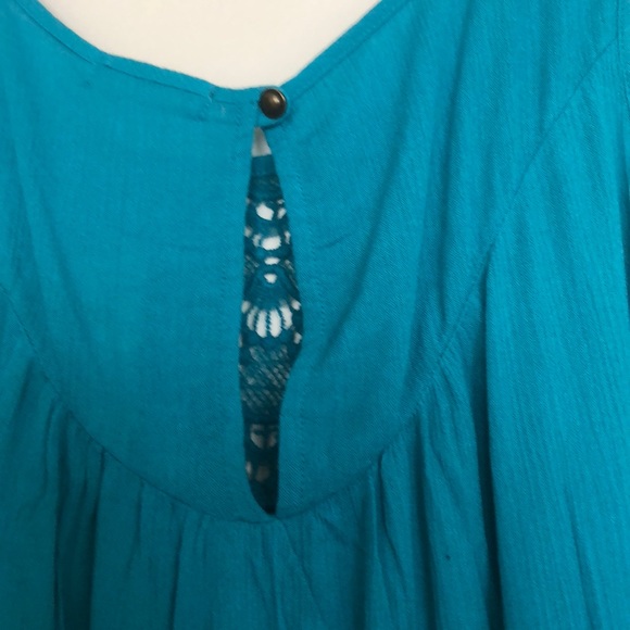 New! Turquoise tank, women’s size M, lovely detail - Picture 4 of 4
